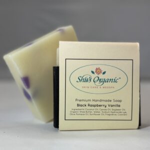 Black Raspberry Vanilla Therapeutic Soap