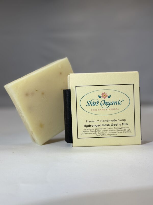 Hydrangea Rose Goats Milk Therapeutic Soap