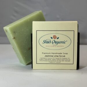 Jasmine Lime Scrub Therapeutic Soap