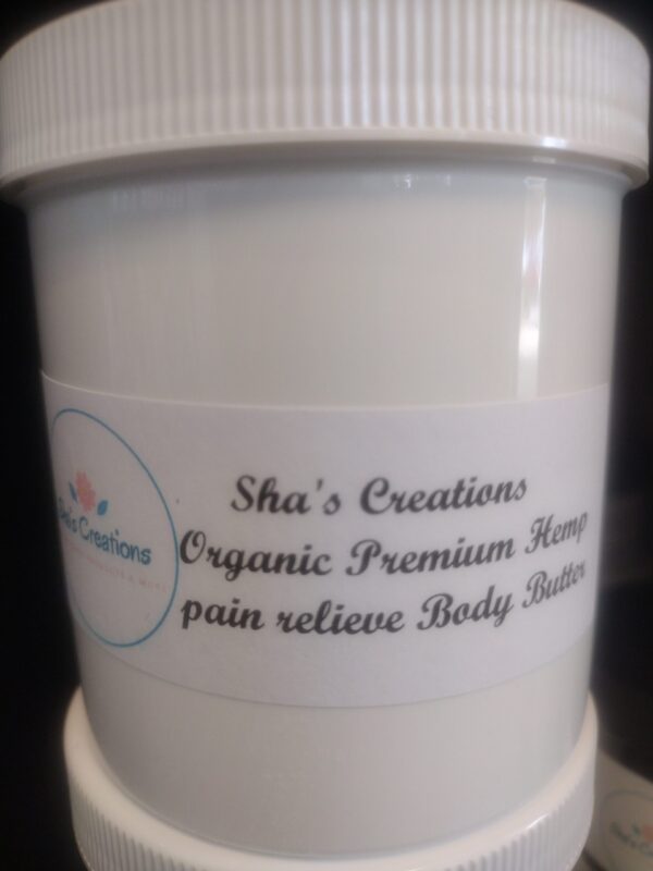 Organic Hemp Pain Relief Cream 16oz
