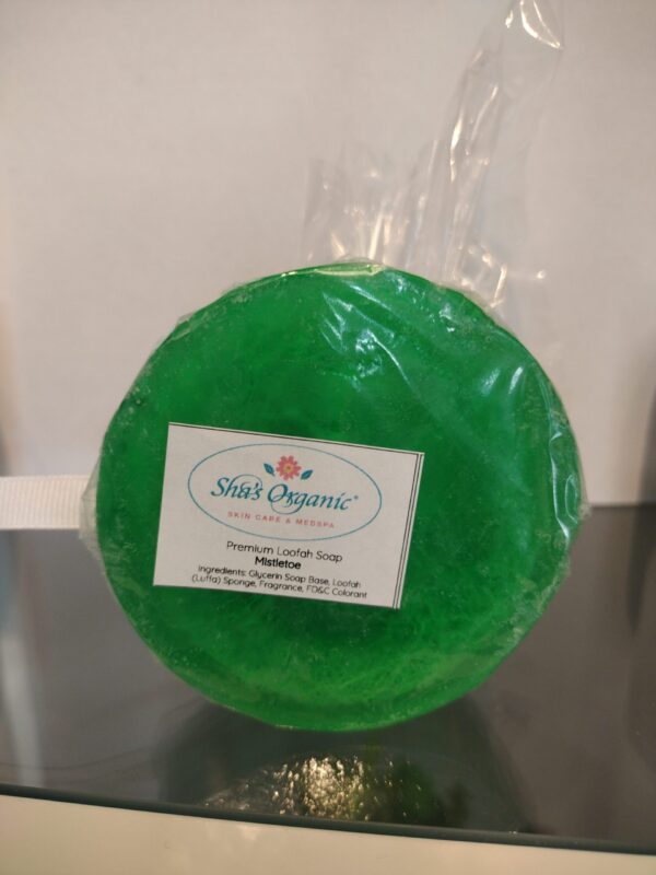 Mistletoe Loofah Soap