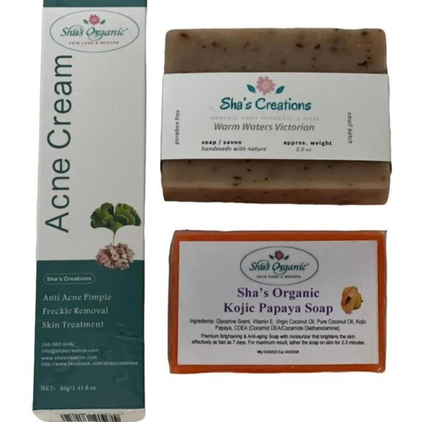 Sha's Small Acne package For The Face All Skin Types Skincare