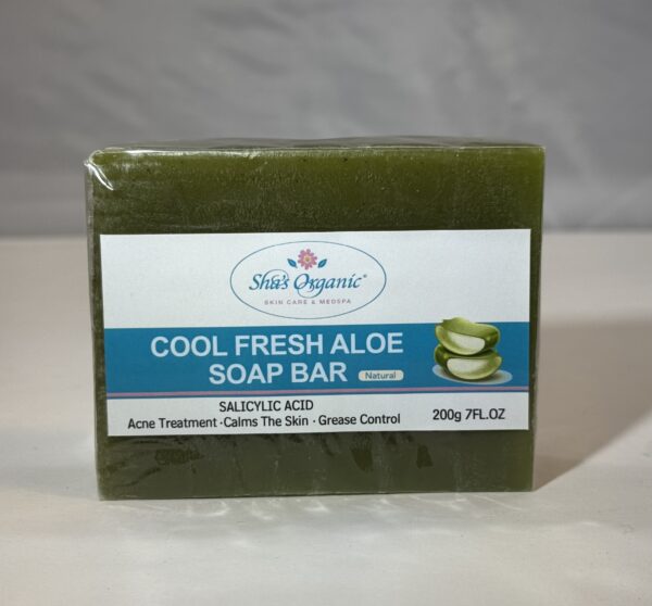 Sha's Organic Cool Fresh Aloe Soap Bar